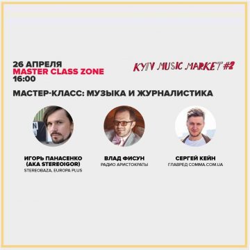 STEREOBAZA на Kyiv Music Market #2, 26/04/2015