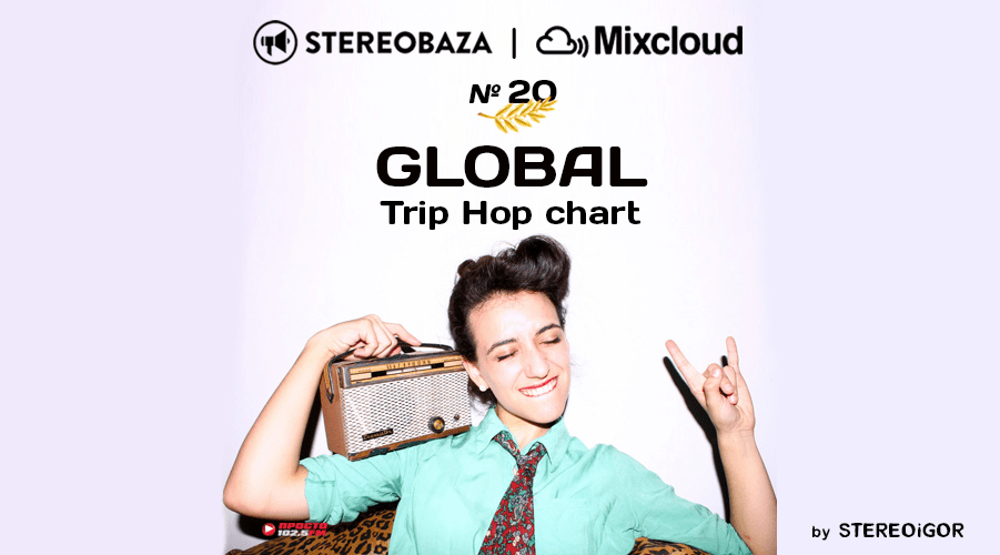 STEREOBAZA — №20 в GLOBAL Trip Hop чарте Mixcloud